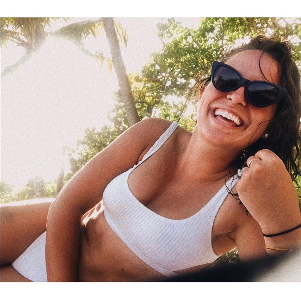 White Bikini Top